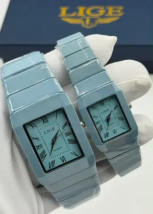 High Quality Luxury LIGE Couple Wristwatch
