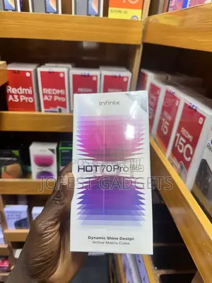 New Infinix Hot 70 Pro 256 GB Black