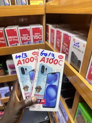 New Itel A100C 64 GB Blue
