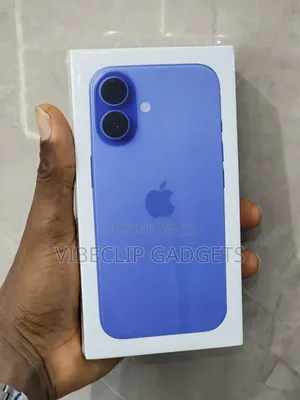 New Apple iPhone 16 128 GB Blue