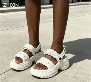 ZHIXIN Model 210B Women Woven Platform Slide Sandals Size 36–41