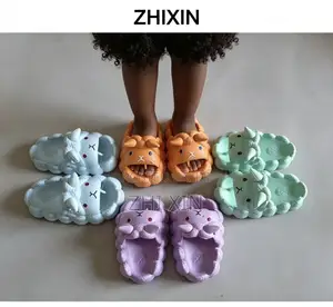 ZHIXIN Model 103D Cartoon Animal Kids EVA Slides Size 24–29