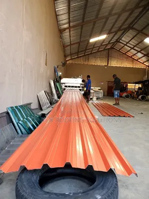 Original 0.70mm Orange Longspan Aluminium Roofing Sheets