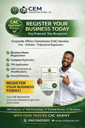 CAC Business Registration | Business Name, Ltd, NGO