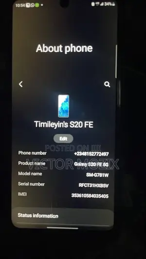 Samsung Galaxy S20 FE 5G 128 GB Blue