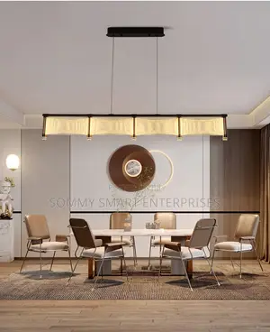Linear Wave LED Pendant Chandelier