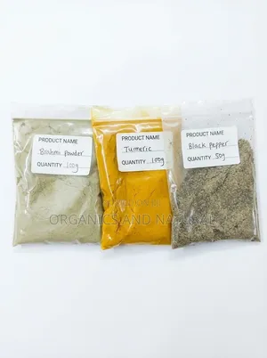 Brahmi, Turmeric Mix for Brain Health
