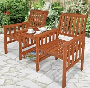 Uk Wooden Funitures 2 Chairs and a Table All Wood Made