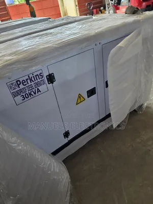 Come I Have Brand New 30kva Perkins Diesel Soundproof Gen 2years Wty