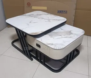 Dual Coffee Table With Drawer