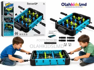 SoccerGP Mini Foosball Table Football Game Set Kids 5+