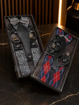 Unique Classic Trendy Pattern Men's Luxury Suspender