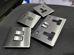 : 2-Gang Switched BS 1363 Socket With Dual USB Charging Ports (USB a C