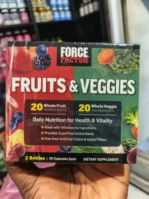 Force Factor Fruits Vegetables With Superfood Antioxidants-180caps