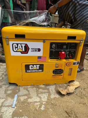 12.5kVA 3-Phase CAT Soundproof Diesel Generator – Heavy Duty Performan