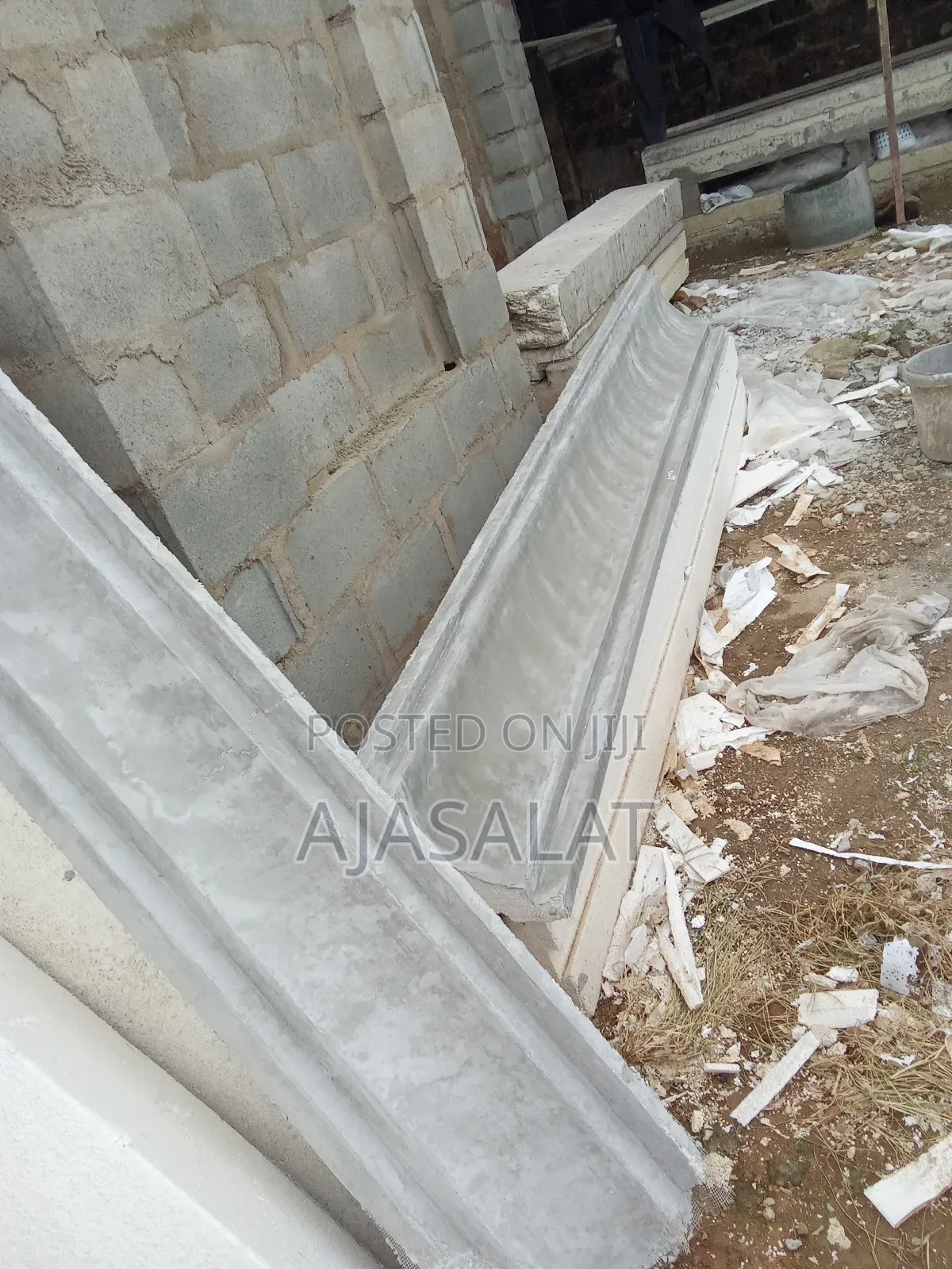 4 Step Polystrene Parapet