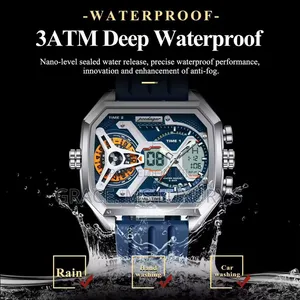 Waterproof, Chronograph, Quartz,Original Poedagar Luxury Men's Watch