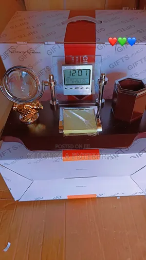 Table Organizers With Digital Clock