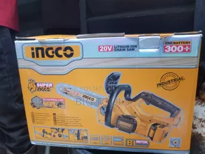 INGCO 20V Brushless Lithium-Ion Chainsaw
