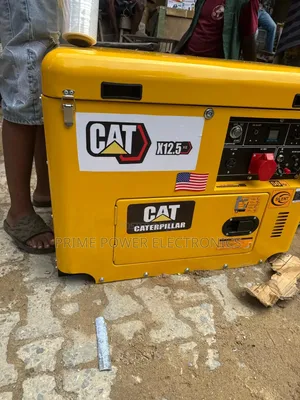 12.5kVA CAT Soundproof Generator – Built for Long Runtime