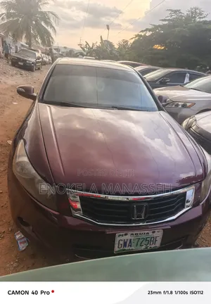 Honda Accord 2.0 Comfort Automatic 2008 Maroon