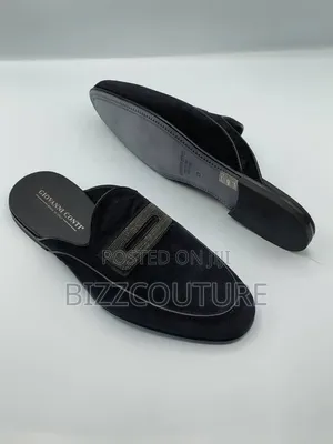 Original Italian Giovanni Conti Half Shoes 100%authentic Guaranteed