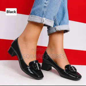 Women Office Shoes With Block Heels Available in Colors Sizes 37 - 42