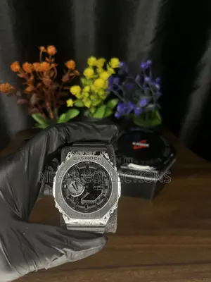 Casio G-Shock GA-2100 Wristwatch - Black Silver
