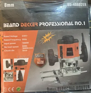 Beand Decker Professional No.1 8mm Electric Router