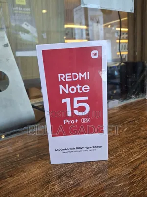New Xiaomi Redmi Note 15 Pro+ 512 GB Black