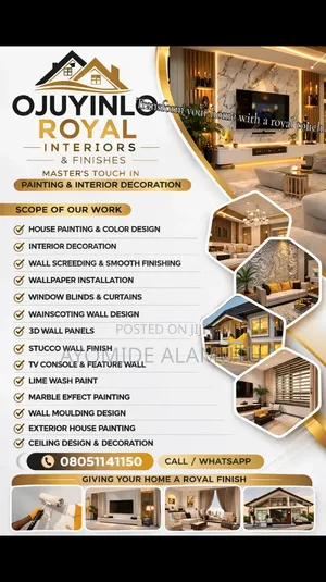 Professional Interior Design House Painting Services