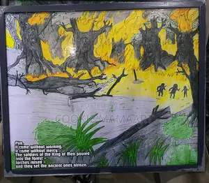 Hand-Drawn Fantasy Story Frames - The Tree Kingdom