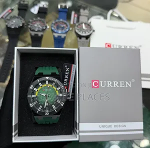 Curren 9301/8311 Sport Diver Luminous Sapphire Glass Unisex Wristwatch