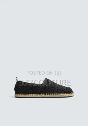 Original Zara Knit Fabric Espadrilles - 100% Authentic Guaranteed