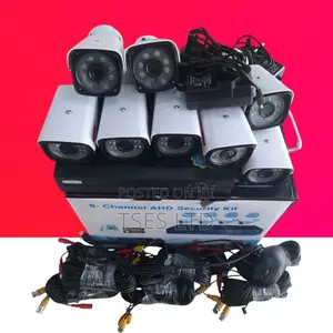 Tses 8 Channel CCTV Camera Kit (Ahd) High Definition Nightvision
