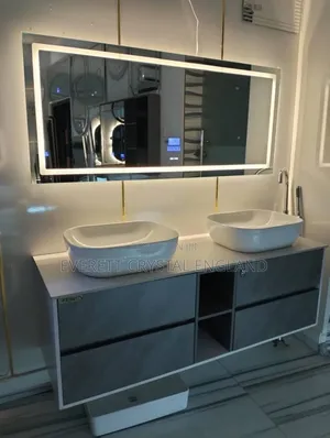 Double Cabinet Basin With Counter Top