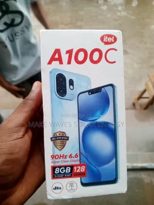 New Itel A100C 128 GB Blue