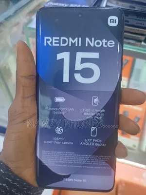 New Xiaomi Redmi Note 15 128 GB Black
