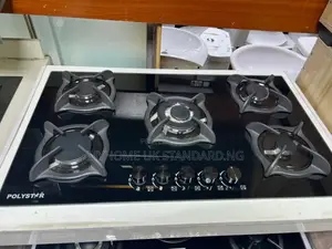 Polystar Gas Cooker 5 Burners Auto Ignition
