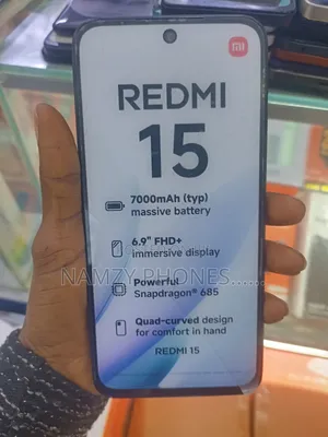 New Xiaomi Redmi 15 128 GB Black