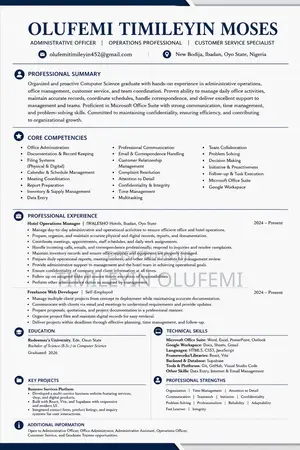 Administrative Officer