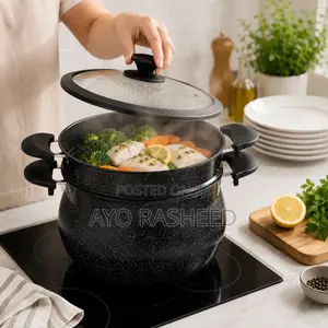 Quality Non Stick Pot With Steamer