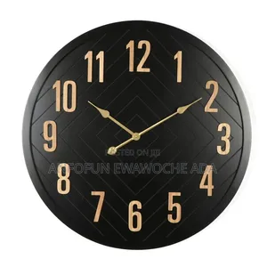 70cm Wood Frame Wall Clock (W241132)