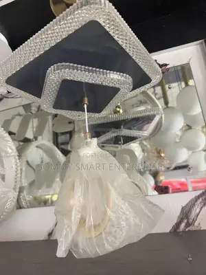 Oval Crystal LED Pendant Chandelier