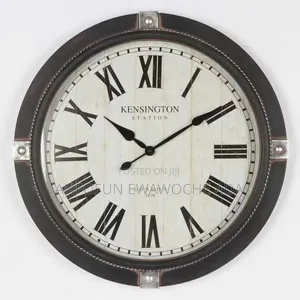 61cm Metal Frame Wall Clock (EA2330)