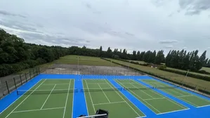 Resurfacing of Tennis Court