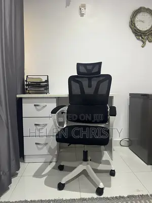 High-Back Ergonomic Mesh Office Chair.