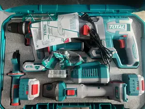 Total 3-in-1 Cordless Power Tool Combo Kit