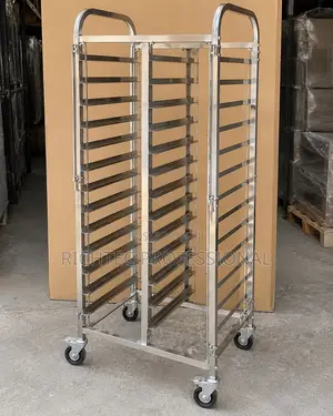 16-Layer Stainless Tray Rack