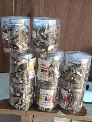 Cat7 Shielded RJ45 Pass-Through Connector (100 Pieces)